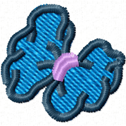 Ribbions And Bows Embroidery Design 5